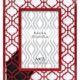 MCS 4x6 Inch Brocade Metal Frame, Red (47535)