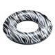 Swim Ring Zebra Inflatable Ride On Pool Toy Float - Rideable Blow Up Summer Beach Swimming Pool Toys - Pool Floaties Lounge for Summer